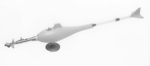 Nose Mount Universal Outfit, Type A Prop/25kg Weight/1m Fin